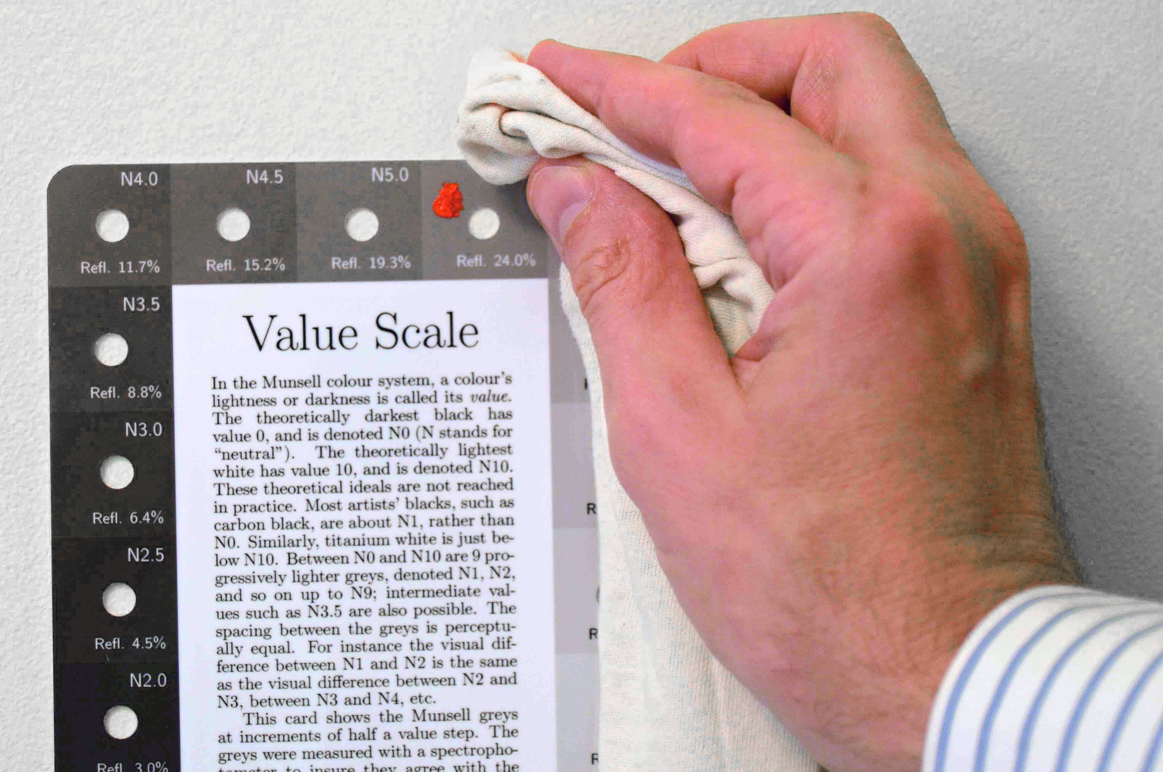 Wiping off the Value Scale